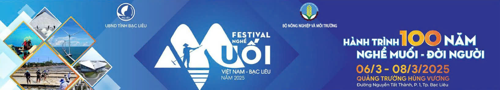 Festival nghề Muối Việt Nam - Bạc Liêu năm 2025