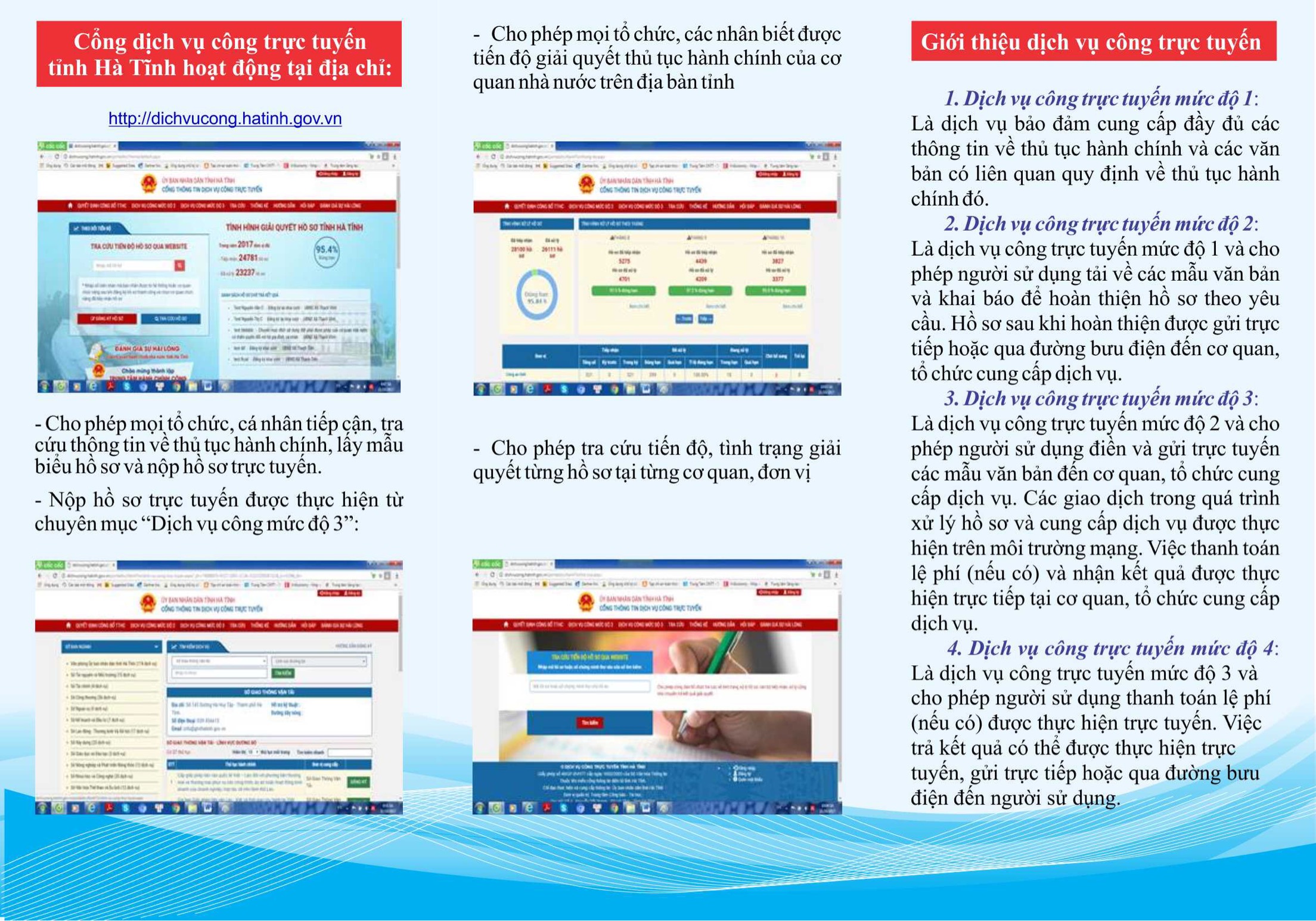 Tăng cường hiệu quả khai thác sử dụng dịch vụ công trực tuyến mức độ 3, mức độ 4 trên địa bàn tỉnh