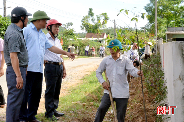 Kỳ Bắc dốc lực "lấy lại" bằng đạt chuẩn nông thôn mới