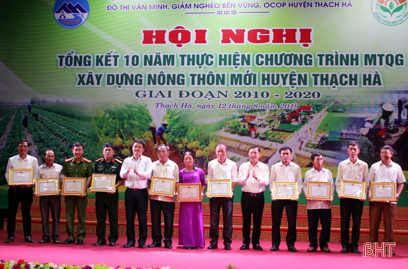 10 năm, Thạch Hà huy động 8.000 tỷ đồng xây dựng nông thôn mới