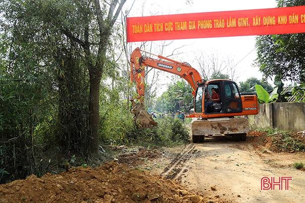 “Gập ghềnh” đường về đích nông thôn mới của 5 xã nhóm cuối huyện biên giới Hà Tĩnh