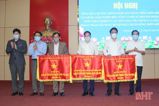 Hương Sơn quyết tâm đạt chuẩn huyện nông thôn mới trong năm 2021