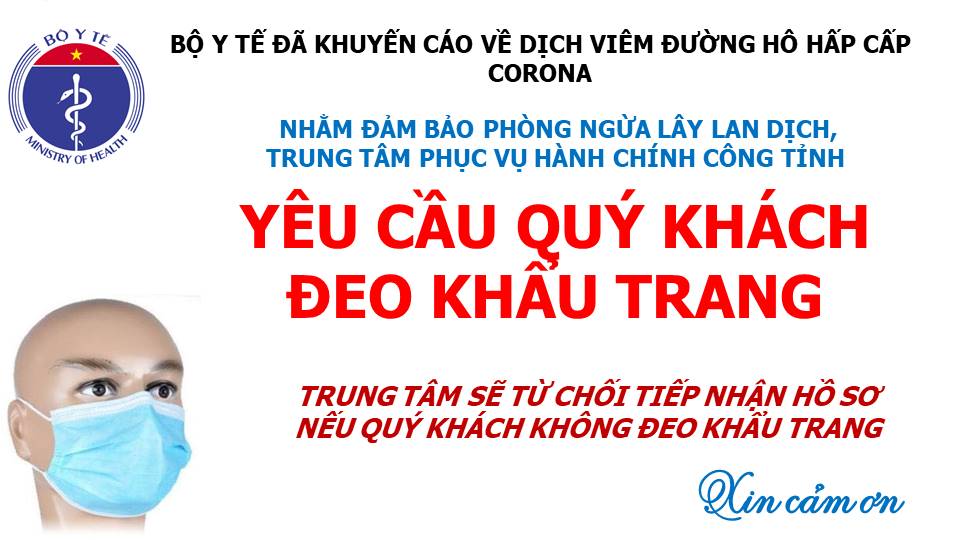 Tiếp nhận, giải quyết Hồ sơ TTHC trong thời gian cách ly y tế