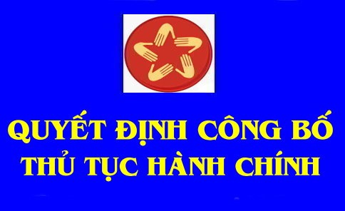 Công bố thủ tục hành chính thuộc thẩm quyền quản lý của ngành giáo dục đào tạo áp dụng tại UBND cấp xã