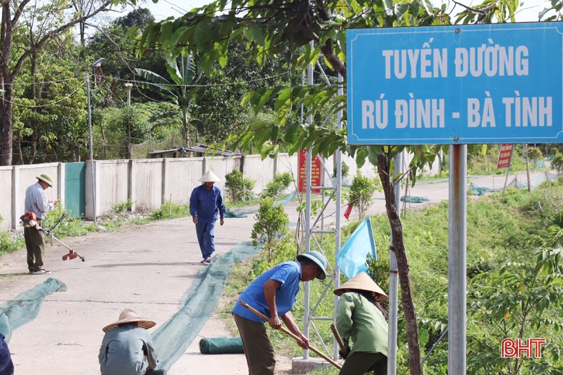 Vũ Quang huy động gần 30 tỷ đồng hoàn thiện, bổ sung các tiêu chí nông thôn mới