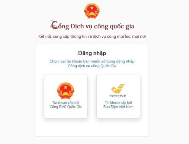 Cách tạo lập tài khoản dịch vụ công trên cổng dịch vụ công Quốc gia