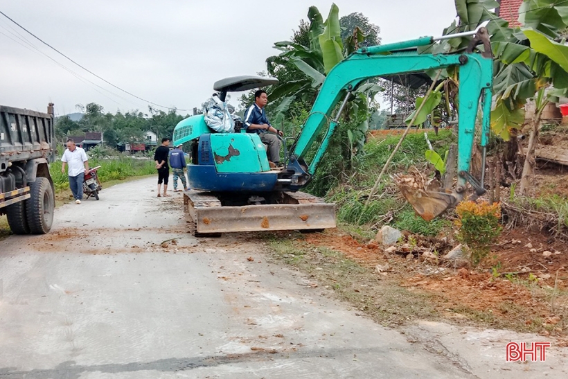 Sôi nổi ra quân xây dựng nông thôn mới, đô thị văn minh ở Vũ Quang