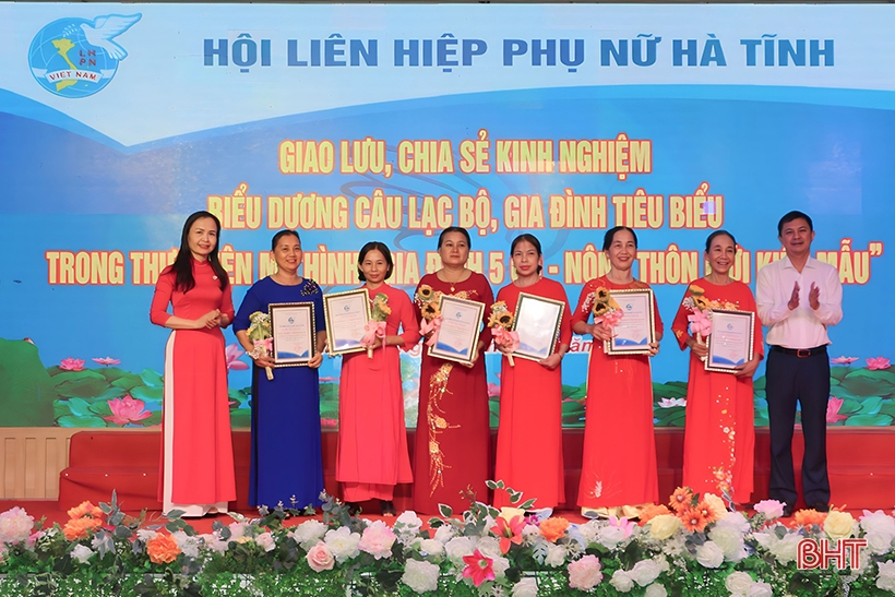 Hà Tĩnh biểu dương điển hình trong thực hiện mô hình “Gia đình 5 có - Nông thôn mới kiểu mẫu”