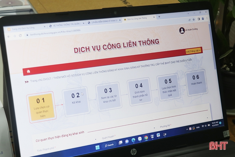 Hà Tĩnh sẵn sàng triển khai liên thông thủ tục đăng ký khai sinh, khai tử