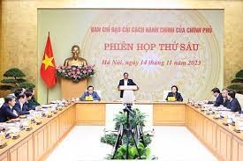 Tham mưu triển khai thực hiện kết luận của BCĐ cải cách hành chính của Chính phủ tại phiên họp thứ 6"