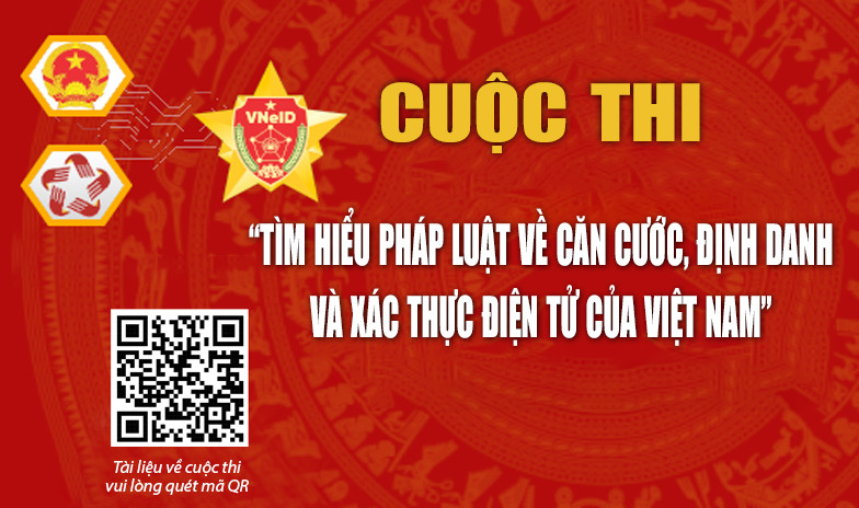 Kế hoạch tổ chức Cuộc thi "Tìm hiểu pháp luật về căn cước, định danh và xác thực điện tử của Việt Nam" trên địa bàn Hà Tĩnh