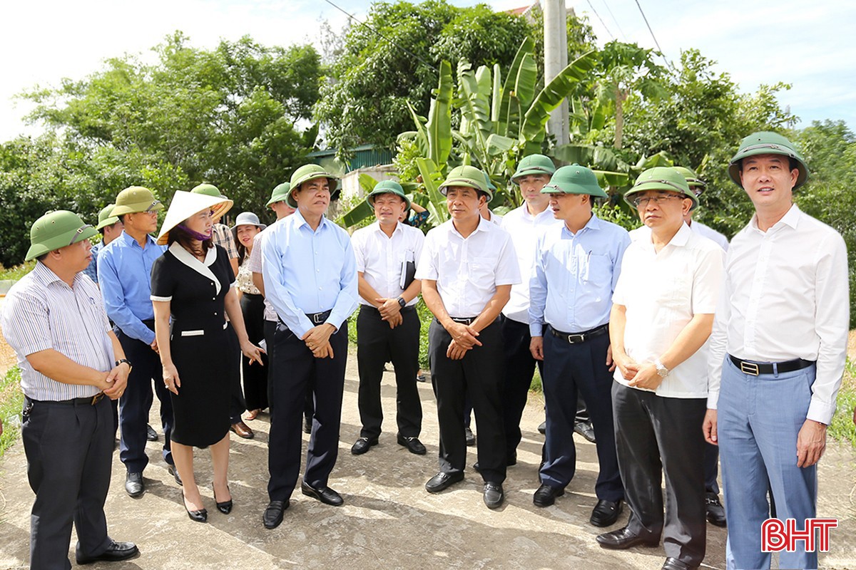 Tập trung nguồn lực, sớm hoàn thành các tiêu chí huyện Can Lộc đạt chuẩn NTM nâng cao