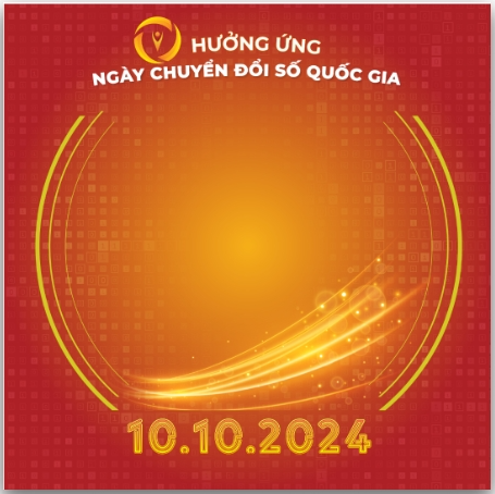 Hưởng ứng sử dụng Avatar Ngày Chuyển đổi số quốc gia 10.10.2024