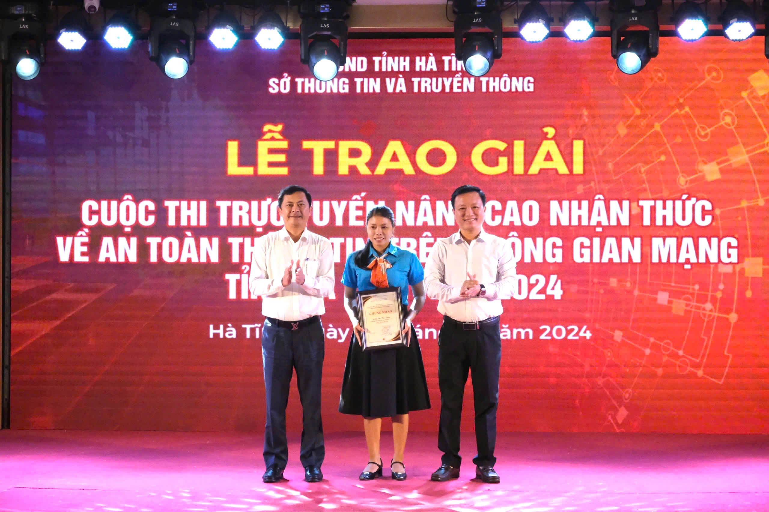 Tổng kết và trao giải Cuộc thi trực tuyến “An toàn thông tin trên không gian mạng năm 2024” trên địa  bàn tỉnh