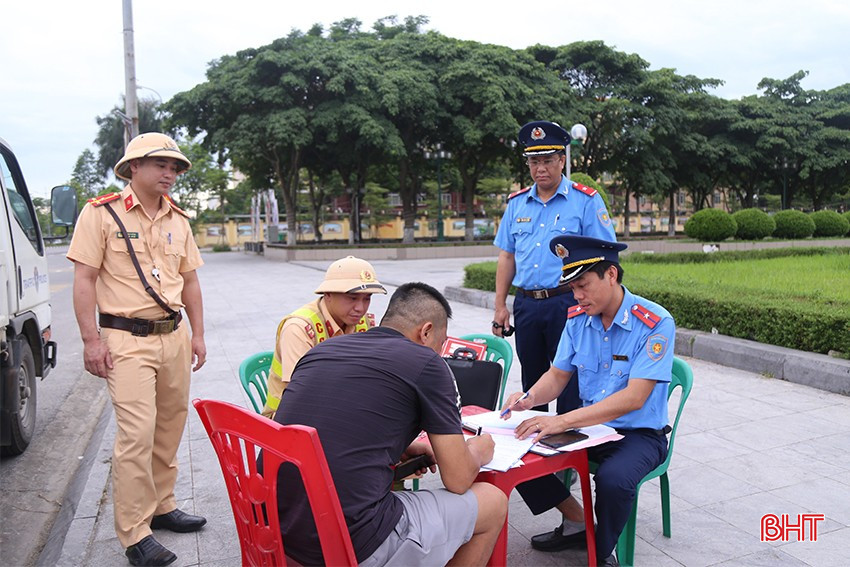 Hà Tĩnh lập đoàn liên ngành tuần tra, xử lý nghiêm vi phạm giao thông